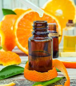 aromatherapie paard sinaasappel