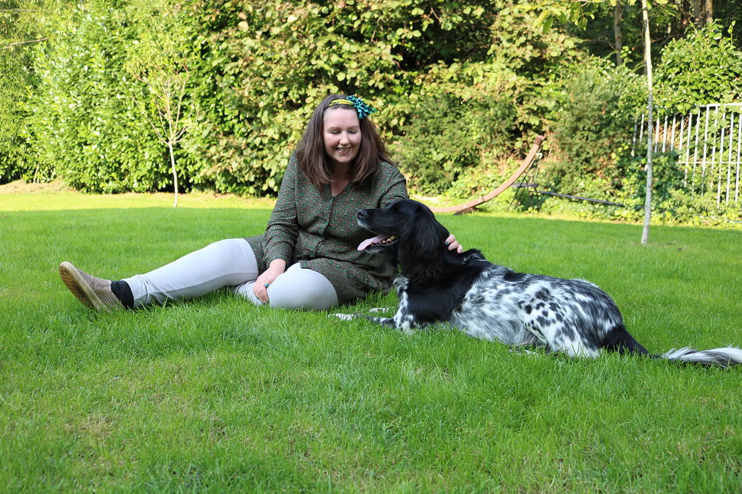 Communiceren met dieren, reading dove hond