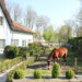 Harrie en Fred in tuin