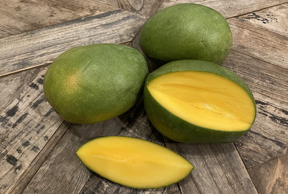 Paarden en fruit; mango